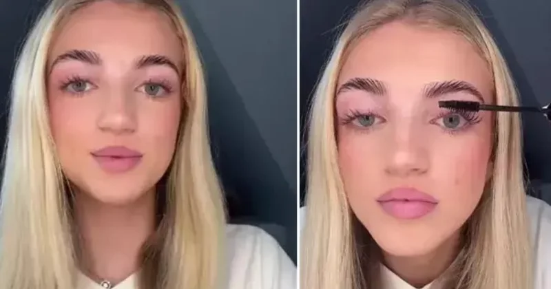 Görenler takma kirpik sanıyor: Tek bir maskara hilesiyle 3 kat uzuyor Sözcü Gazetesi