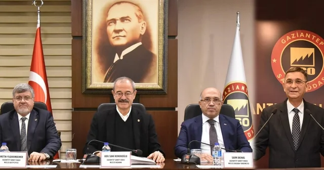 GSO kasım ayı meclis toplantısı gerçekleştirildi Gaziantep Haberleri