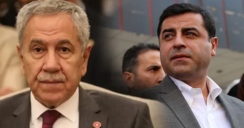 Ziyaret sonrası Bülent Arınç açıkladı: Selahattin Demirtaş tan çok konuşulacak adaylık kararı Sözcü Gazetesi