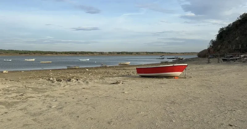 Terkos Gölü’nde korkutan görüntü