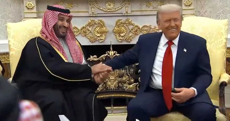 Arap Prensi nin açıklaması, Trump ı çok sevindirdi: O eli tutarım, o el neredeydi umrumda değil! Sözcü Gazetesi