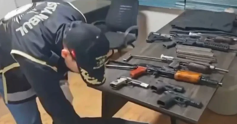 İstanbul’da Daltonlar bağlantılı silah temin zincirine operasyon! 8 gözaltı