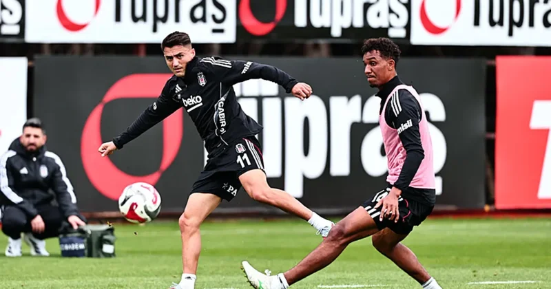 Beşiktaş ta Samsunspor maçı mesaisi sürüyor!