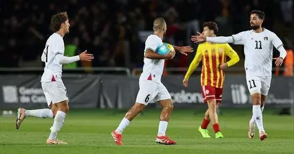 Filistin Milli Takımı, Barcelona da 2 golle kaybetti