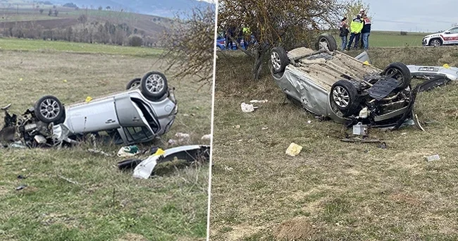 Kastamonu da feci kaza: Tarlaya savrulan araçtaki iki kardeş hayatını kaybetti