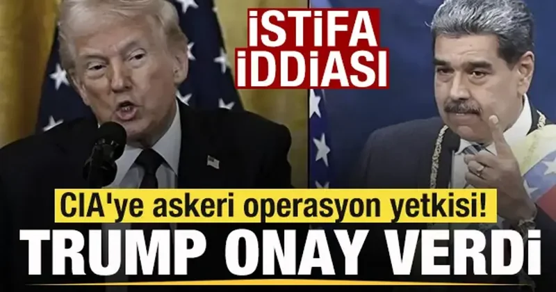 Trump onay verdi! CIA ye askeri operasyon yetkisi! Maduro istifa edecek iddiası