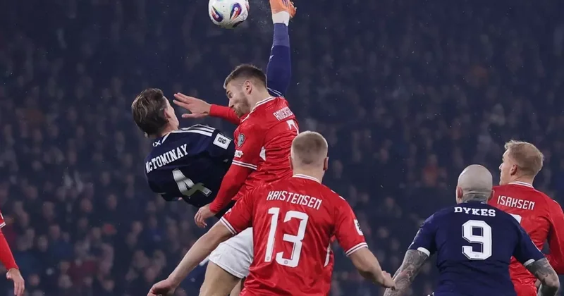 Scott McTominay ın röveşata golü İskoçya ya Dünya Kupası biletini getirdi