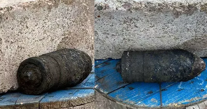 Şile de havan topu olduğu değerlendirilen mühimmat bulundu