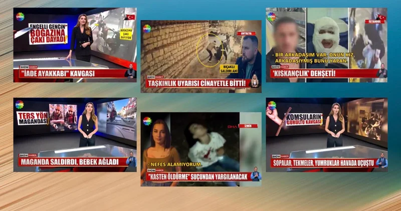 Medya Ombudsmanı Bildirici den Show TV ye eleştiri: Ana haber bülteninin büyük bölümü şiddet vakalarıyla dolu, haberciliğin düzeyini düşürüyor