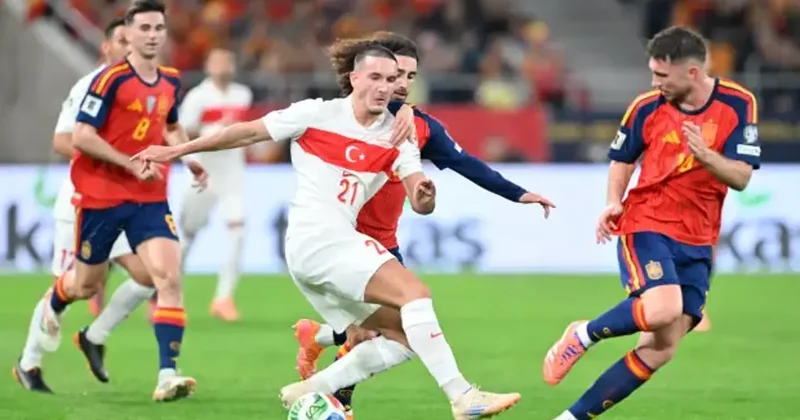 Milli Takım, İspanya yı elinden kaçırdı!