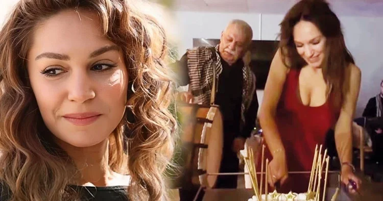 Sahra Şaş a davullu kutlama