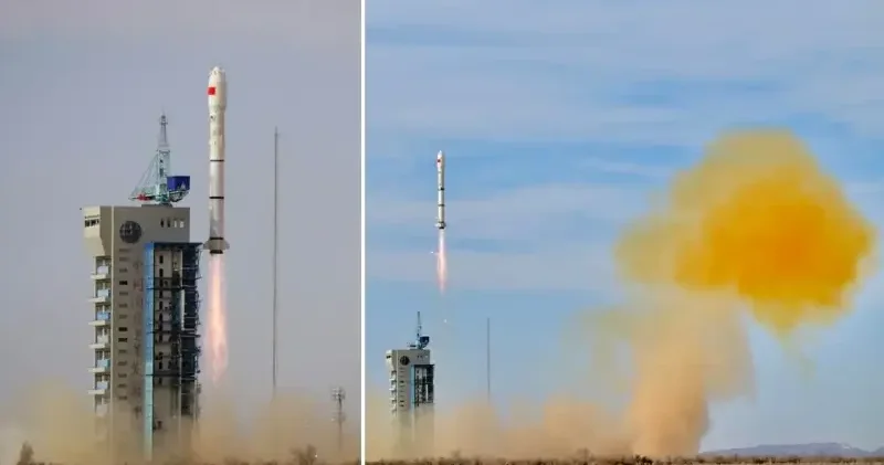 Çin uzaya 3 yeni uydu gönderdi Asya Haberleri