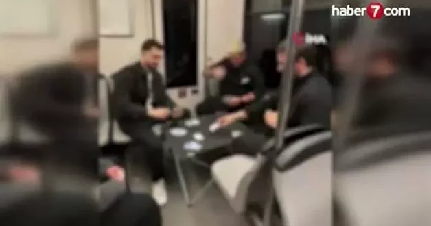 Bursa metrosunda şaşırtan görüntü