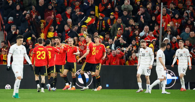 2026 Dünya Kupası Avrupa Elemeleri nde günün sonuçları: Belçika 7 golle Dünya Kupası nda! Futbol Haberleri