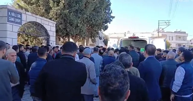 Makatına hava basıldığı için ölen çocuk defnedildi Şanlıurfa Haberleri