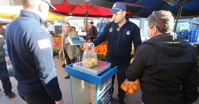 Canik te pazarlarda denetim: Tartıdan tezgaha tam kontrol Samsun Haberleri
