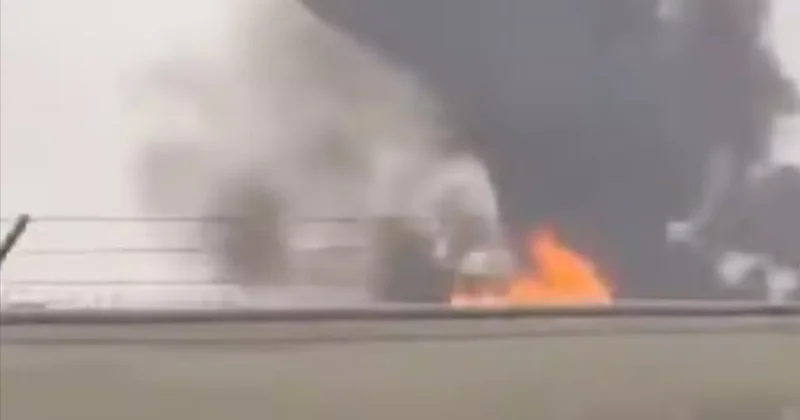 ABD de özel jet düştü: Kurtulan yolcu olmadı!