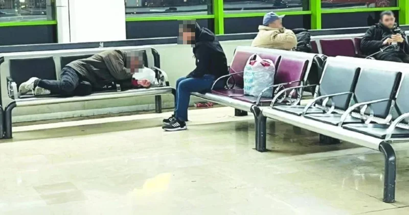 Bakanlık otellerde yaşayan emeklileri Valilik otogardaki evsizleri görmezden geldi: Abartılı