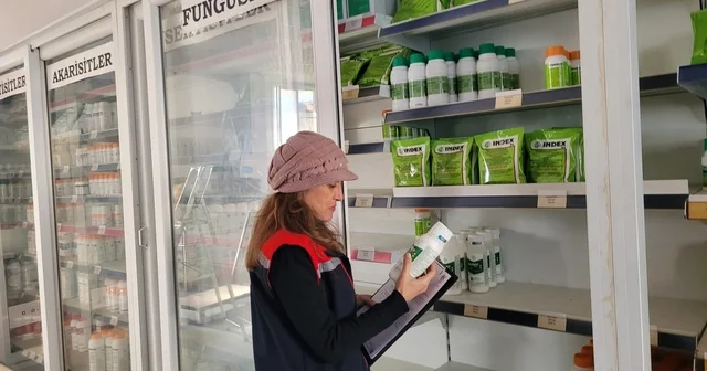Buharkent te bitki koruma ve gübre bayilerine denetim Aydın Haberleri