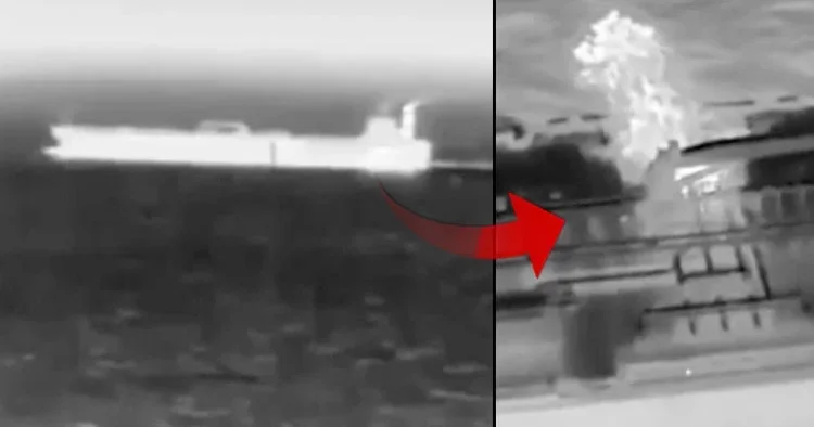 Akdeniz de Rus gemisine saldırı