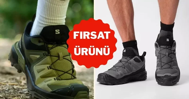Hem şehirde hem doğada: Salomon ayakkabının fiyatı Yılın Son Fırsatları na özel düştü