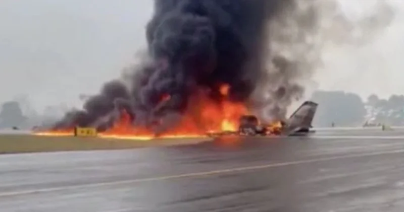 ABD de özel jet düştü: 7 ölü Dış Haberler