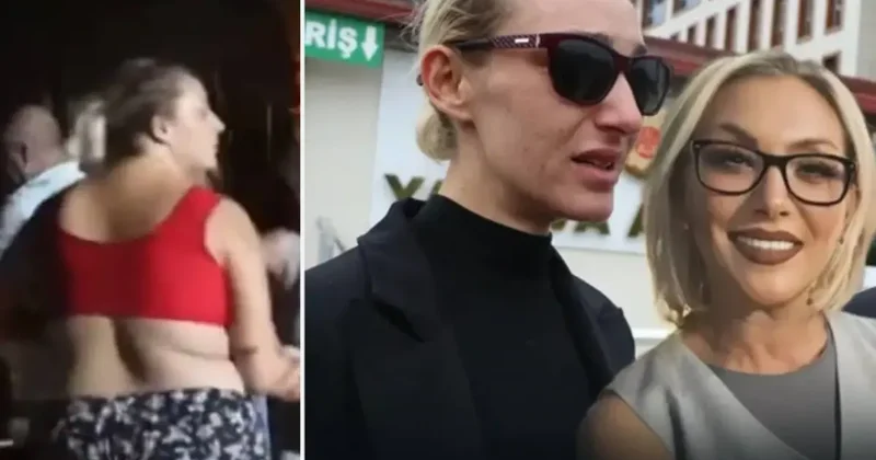 Arbede yaşamışlar! Güllü ve kızının kavga görüntüleri şaşkınlık yarattı