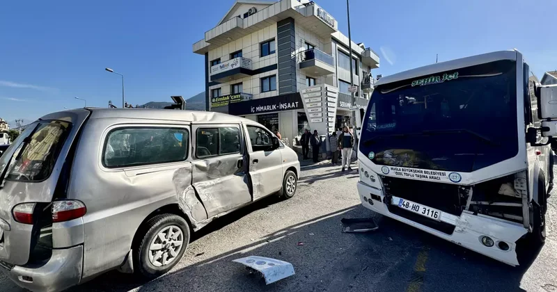 Fethiye de korkutan kaza: 13 yaralı