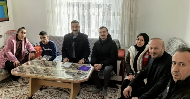 Havza Kaymakamı Ayvat tan özel gereksinimli bireyler ve ailelerine ziyaret Samsun Haberleri