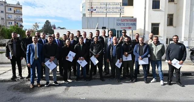 TEDAŞ, Kıbrıs Türk Elektrik Kurumu personeline elektrik ve iş güvenliği eğitimi verdi Ankara Haberleri