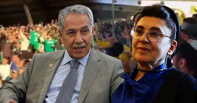 Arınç tan Leyla Zana tezahüratlarına tepki! Organize art niyet aramamak safdilik