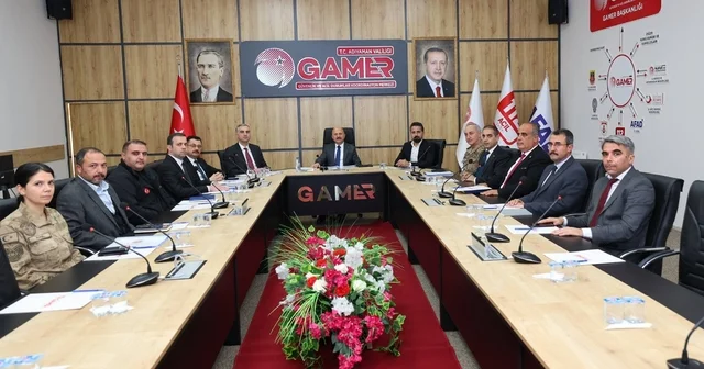 GAMER izleme, değerlendirme ve koordinasyon kurulu toplantısı gerçekleştirildi Adıyaman Haberleri