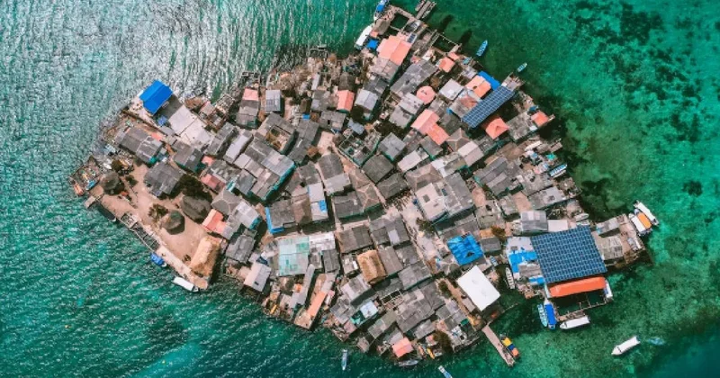 Dünyanın en kalabalık adası seçildi: Ne suç var ne trafik Sözcü Gazetesi