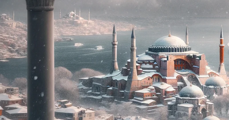 İstanbul a lapa lapa kar müjdesi