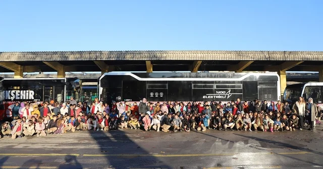 Çocuklardan yerinde toplu taşıma ve ulaşım incelemesi Sakarya Haberleri