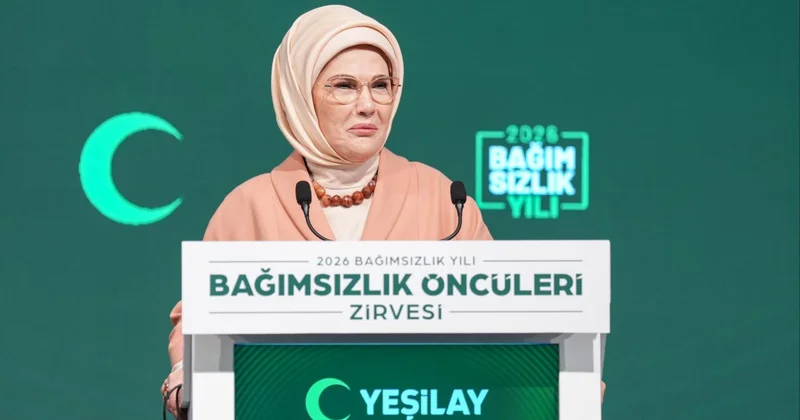Emine Erdoğan: 2026 yı Bağımsızlık Yılı ilan ediyoruz