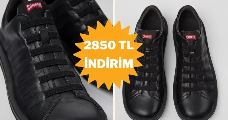 Efsanevi Camper Beetle ayakkabıda büyük Yılın Son Fırsatları indirimi!