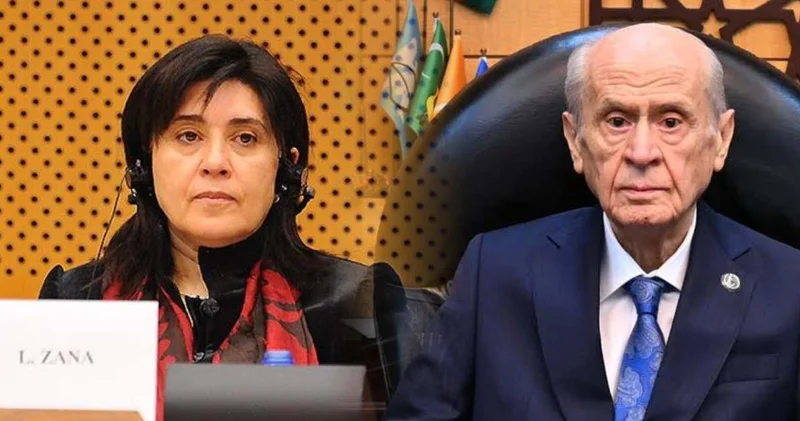 Bahçeli den Leyla Zana açıklaması!