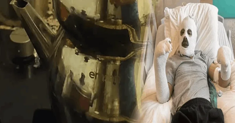 Çay demlerken kabusu yaşadı: Patlama oldu, ev üzerine yıkıldı! Sözcü Gazetesi