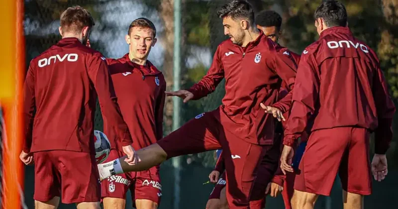 Trabzonspor, Gençlerbirliği maçı hazırlıklarını sürdürdü Fanatik Gazetesi Futbol Haberleri Spor