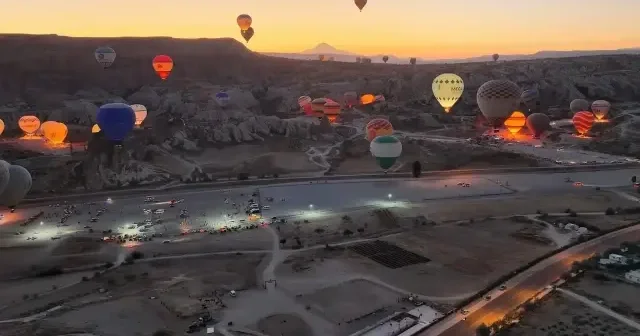 Kapadokya’da sıcak hava balonlarına sıkı denetim dönemi VİDEO İZLE
