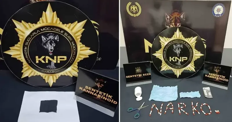 Karabük te narkotik operasyonu: 2 tutuklama Karabük Haberleri