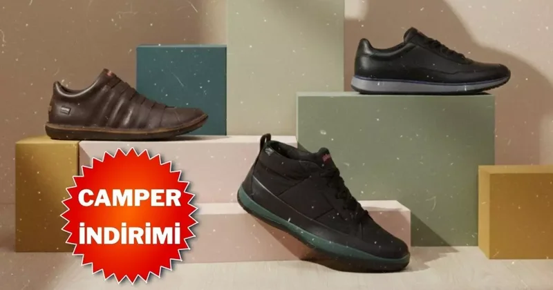 Camper ın en sevilen indirimdeki 10 erkek ayakkabısı