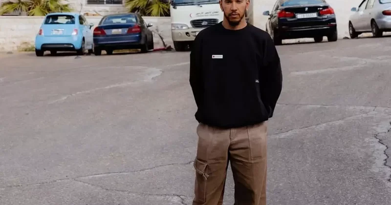 Gazze halkını destekleyen Lewis Hamilton dan anlamlı hareket