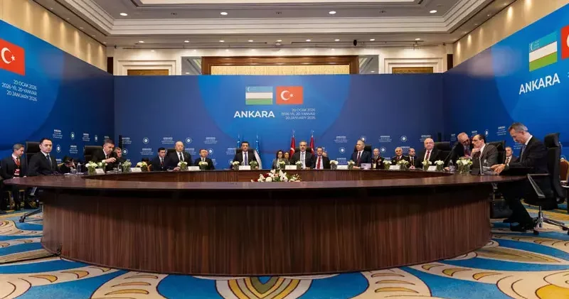 Türkiye Özbekistan 4+4 Mekanizması Toplantısı başladı