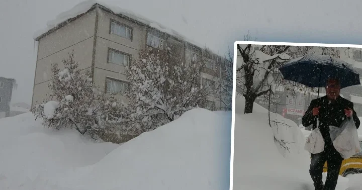 Kentte kar kalınlığı 152 santimetreye ulaştı! 211 yerleşim yerine ulaşım sağlanamıyor