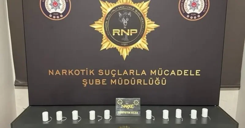 Rize’de torbacı operasyonu