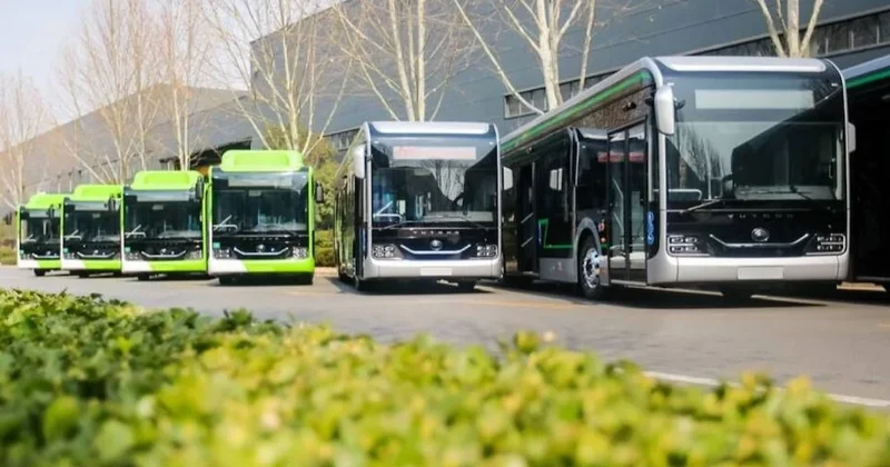 Türkiye den Çin e heyet gitti! Belediye 1000 tane elektrikli otobüs alacak Sözcü Gazetesi