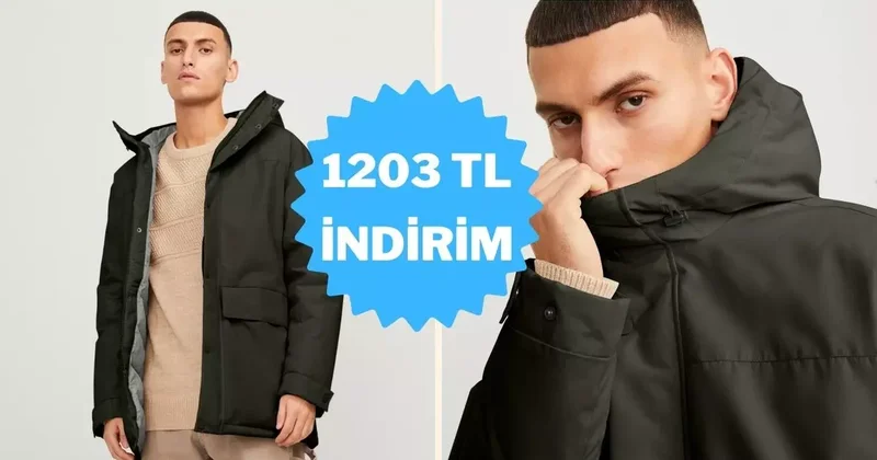 Kışın en şık kalkanı: Jack & Jones parka indirimde