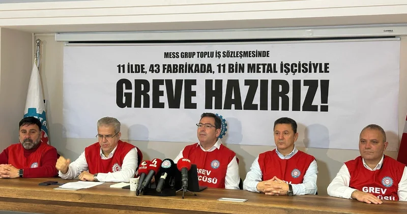 Birleşik Metal İş, tarih verdi: 11 bin işçi, kademeli olarak greve başlayacak